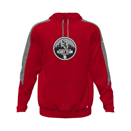 [CUS-DFW-HOOD-FLC-LSL-RED-YXS-LOGO3] Hoodie (Youth XS, Red, Logo 3)