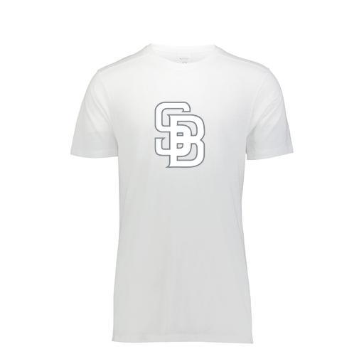 [FTSCUBWH-YS-LOGO2] Decker Youth Tri-Blend T-Shirt - Short Sleeve (Youth S, White, Logo 2)